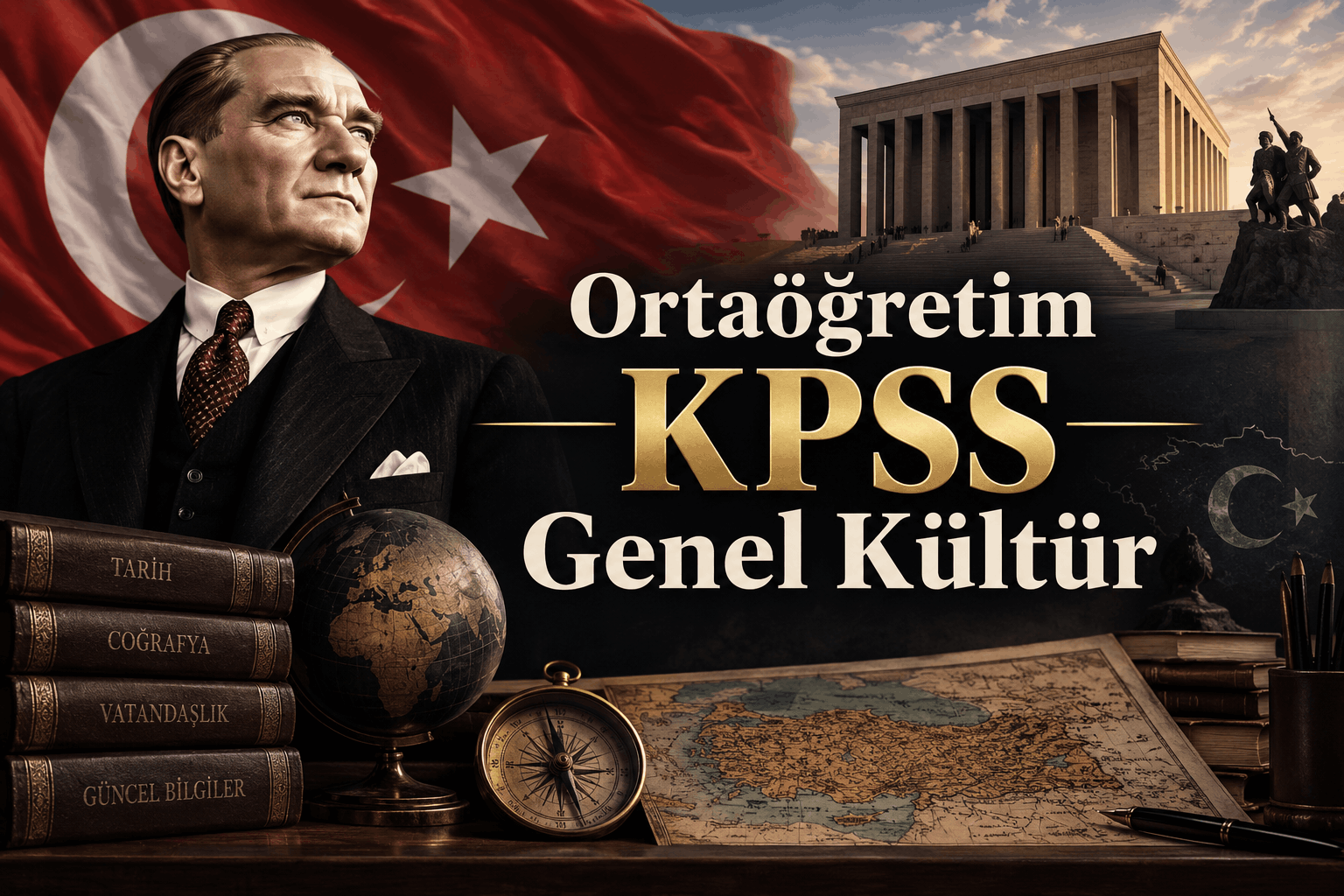 Ortaöğretim KPSS Genel Kültür - Karma kapak resmi