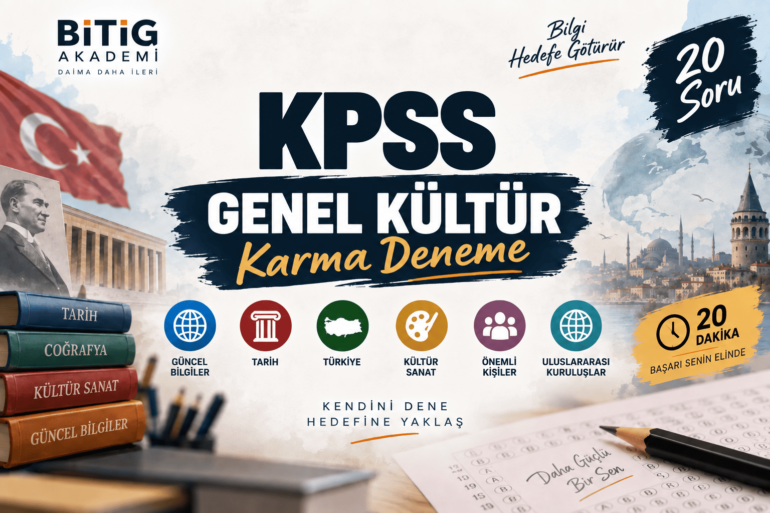 Genel Kültür Karma Deneme kapak resmi