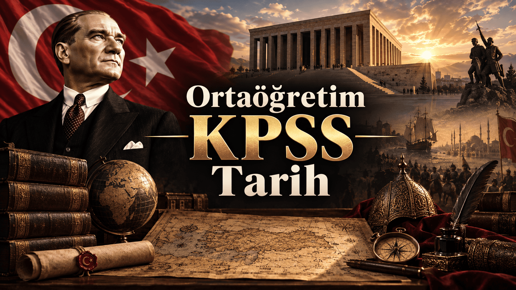 Ortaöğretim KPSS Tarih - 30 Zor Soru kapak resmi